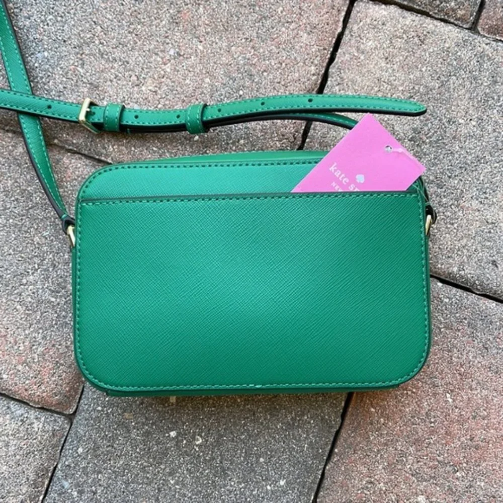 Kate Spade Staci Mini Camera Bag Wintergreen - Picture 15 of 16